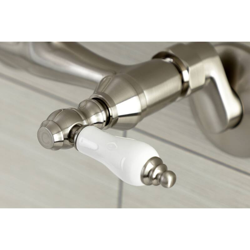 Kingston Brass Two-Handle Wall Mount Bar Faucet