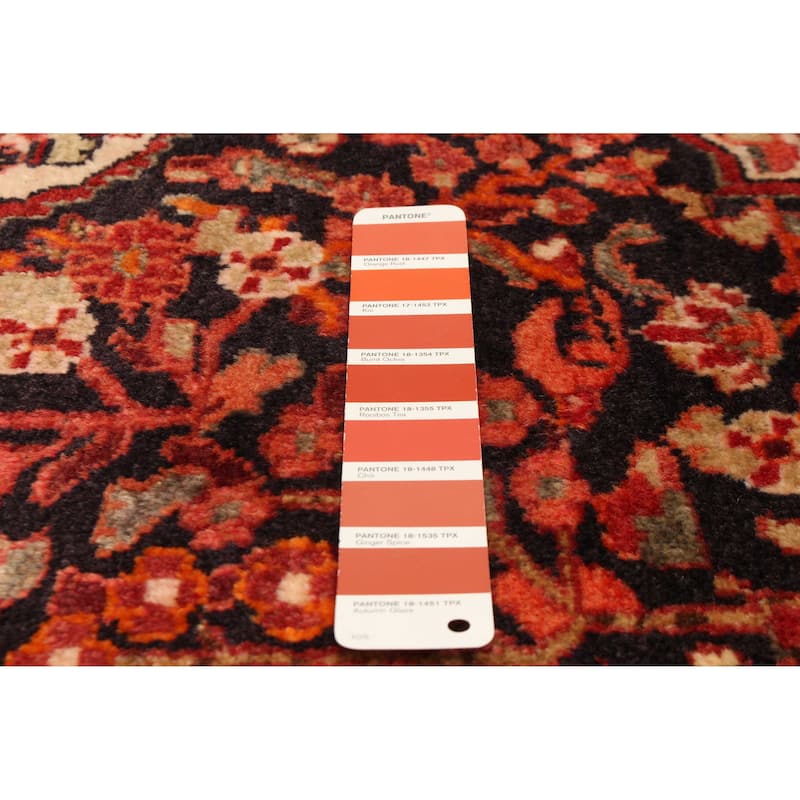 ECARPETGALLERY Hand-knotted Anatolian Vintage Red Wool Rug - 4'6 x 6'9