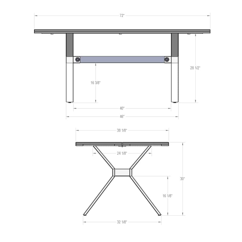 Amisco Leonie Wood Table and Snyder Chairs 7-Pieces Dining Set