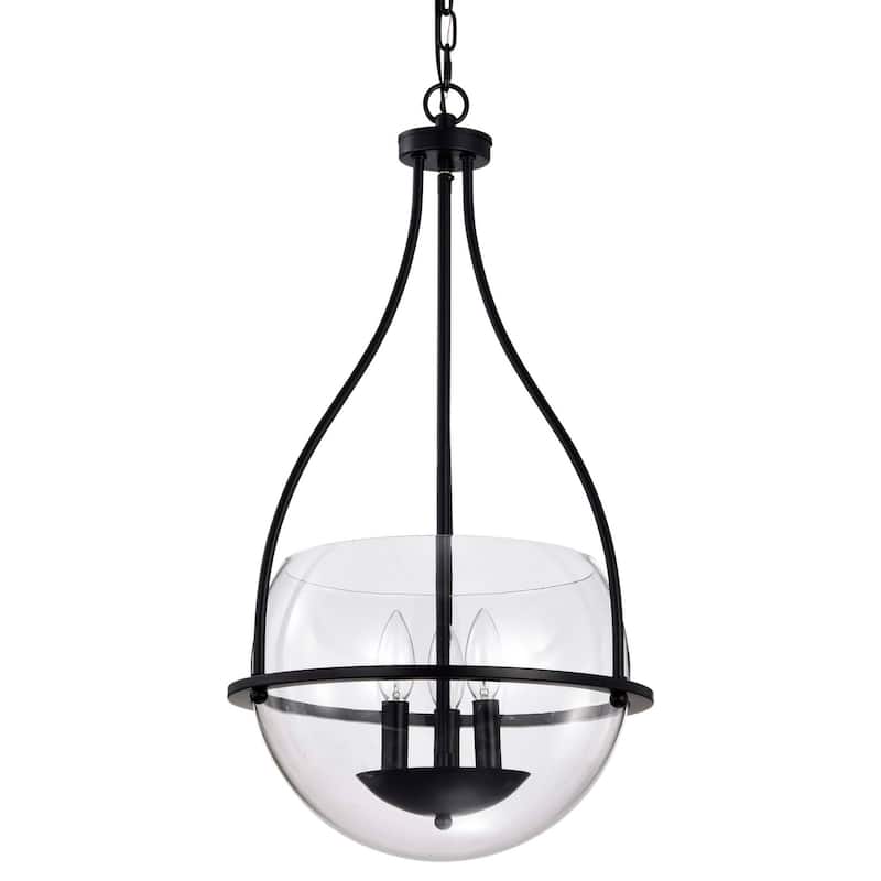 Nuvo Lighting 60/7820 Amado 3 Light 14" Wide Pendant - Matte Black