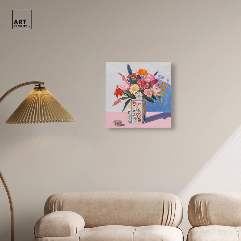 Spring's Riot Canvas by Art Remedy, Gallery Wrapped