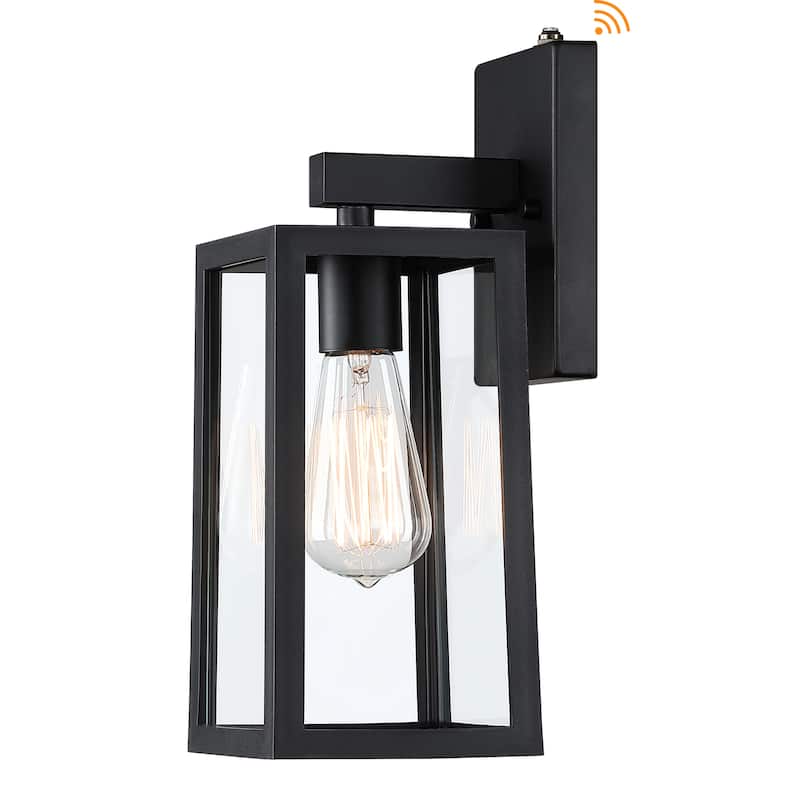 2 Pack Outdoor Wall Light with Dusk to Dawn - 5.32"x6.7"x13.96"