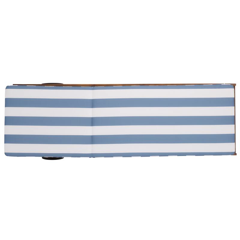 SAFAVIEH Iyanna Lounge Chair - 25 In. W x 80 In. D x 17-42 In. H - 25"W x 80"D x 17-42"H