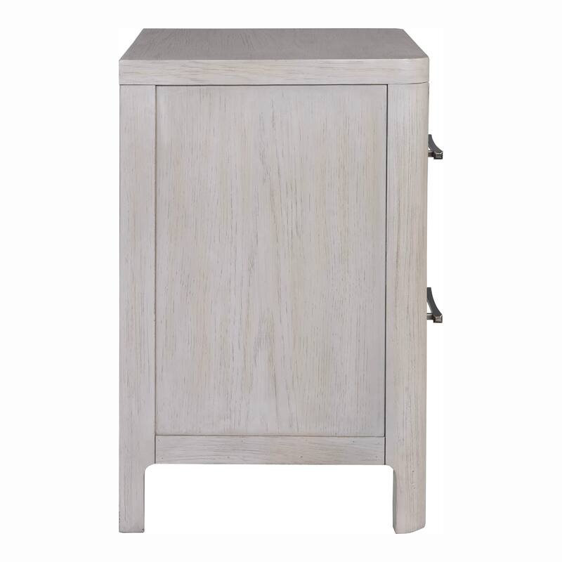 Furniture of America Rensite Modern 3-Piece Oak Solid Wood Panel Bedroom Set