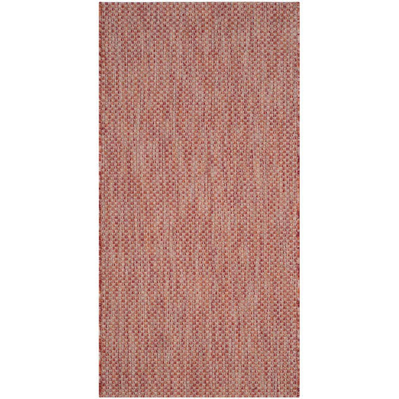 SAFAVIEH Courtyard Begajeta Indoor/Outdoor Waterproof Patio Backyard Rug.