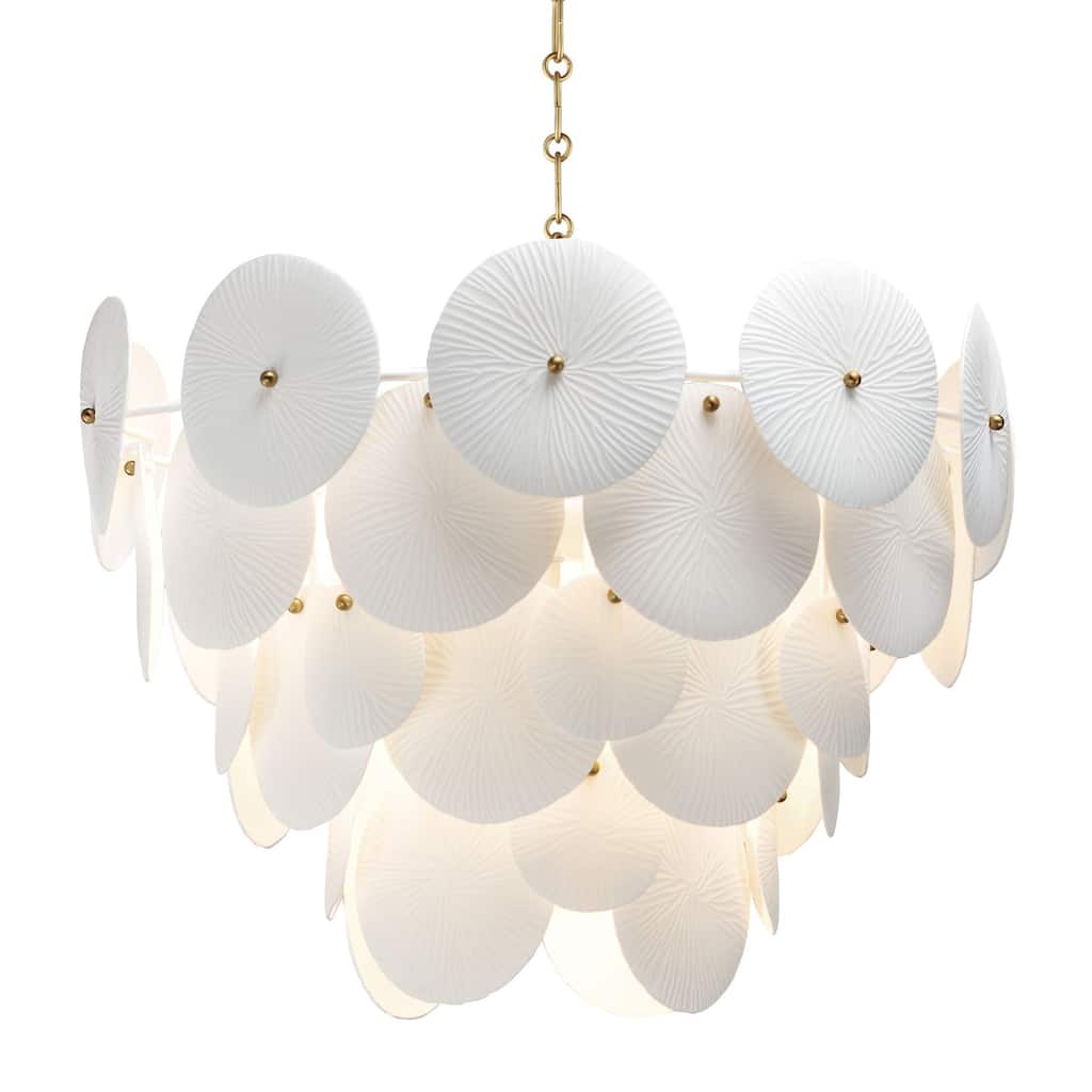 Maxim 12825WT Isla 5 Light 24" Wide Waterfall Chandelier