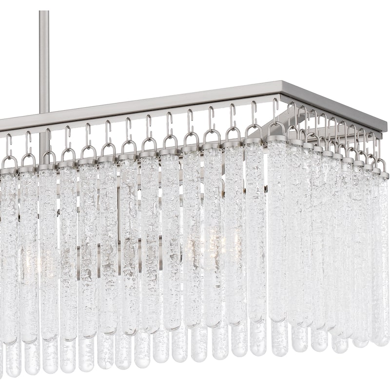 Camilla 4-Light Brushed Nickel Island Light