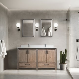 Ziva Bath Vanity and White Quartz Top
