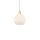 Option Black Antique Brass / Matte White