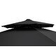 preview thumbnail 24 of 39, Pellebant 11.5 FT Double Top Patio Cantilever Umbrella, Base Not Included