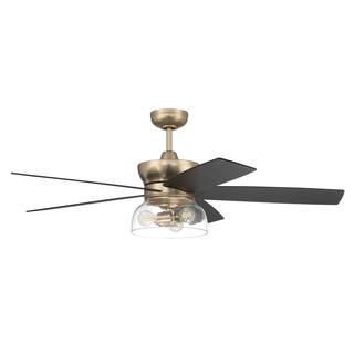 Craftmade 52" Gibson Ceiling Fan - Satin Brass