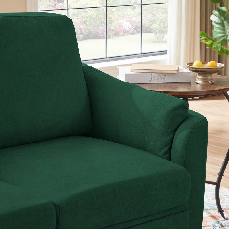 59.06" Loveseat Sofa 2 Set with Soft Headrest