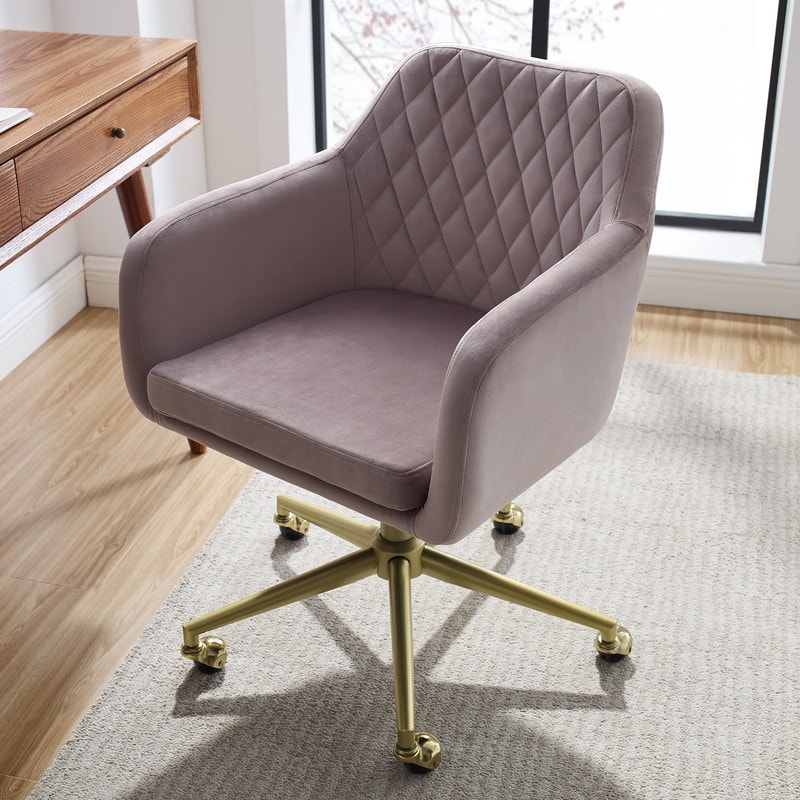 Edith velvet shop desk chair
