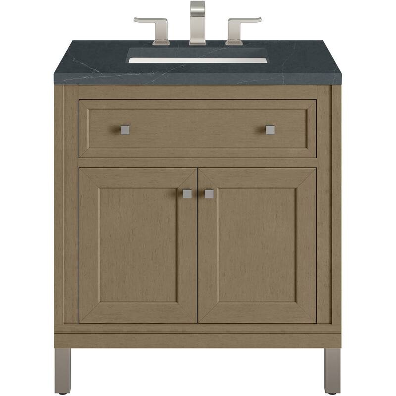 James Martin Vanities 503-V30-3CSP Chicago 30" Free Standing Single - Walnut Whisper