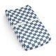 preview thumbnail 1 of 4, Sweet Jojo Designs Blue Gingham Checkered Plaid Boy Changing Pad Cover Sheet - Vintage Classic Checkerboard Geometric Minimalist