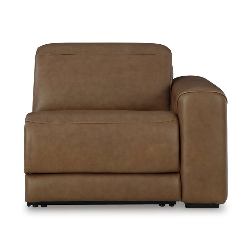 Signature Design by Ashley Rally-Up Brown 3-Piece Power Reclining Sectional Sofa - 116" W x 40" D x 34" H
