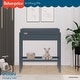 preview thumbnail 3 of 3, Fisher Price by Dream On Me Delani Changing Table, with ample storage, made with Sustainable New Zealand Pinewood - Carbon