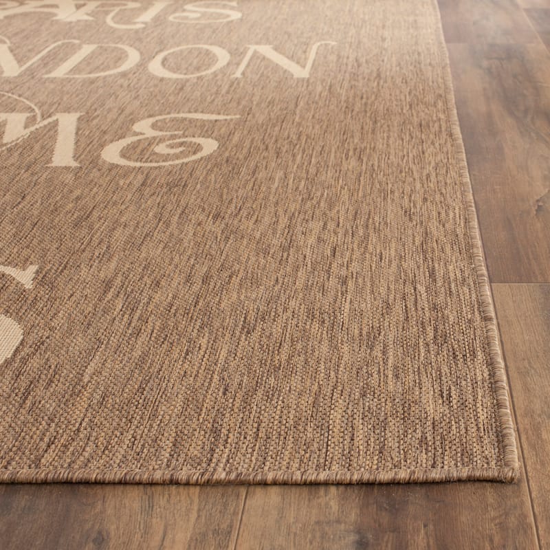 SAFAVIEH Courtyard Euron Indoor/ Outdoor Waterproof Patio Backyard Rug