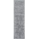 preview thumbnail 36 of 40, Hand-Loomed Kesgrave Viscose Rug Charcoal - 2' 3" x 8'