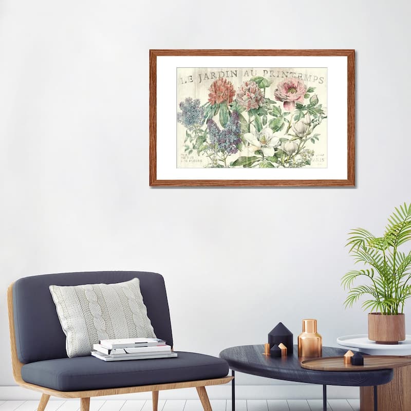 iCanvas "Le Jardin Printemps " by Sue Schlabach