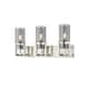 Option Plated Smoke Glass / Satin Nickel
