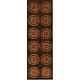 preview thumbnail 30 of 57, SAFAVIEH Handmade Soho Panajota Deco Wool Rug 2'6" x 8' Runner - Brown/Gold - Runner