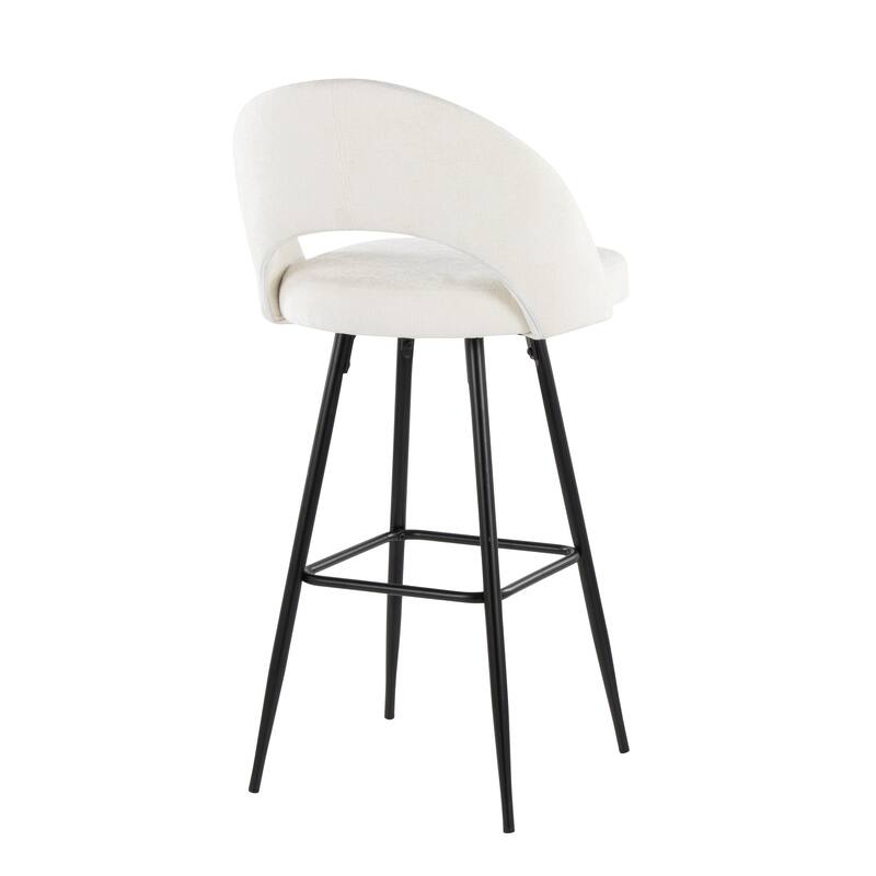 Renee Upholstered 30" Fixed-height Barstool - Set Of 2