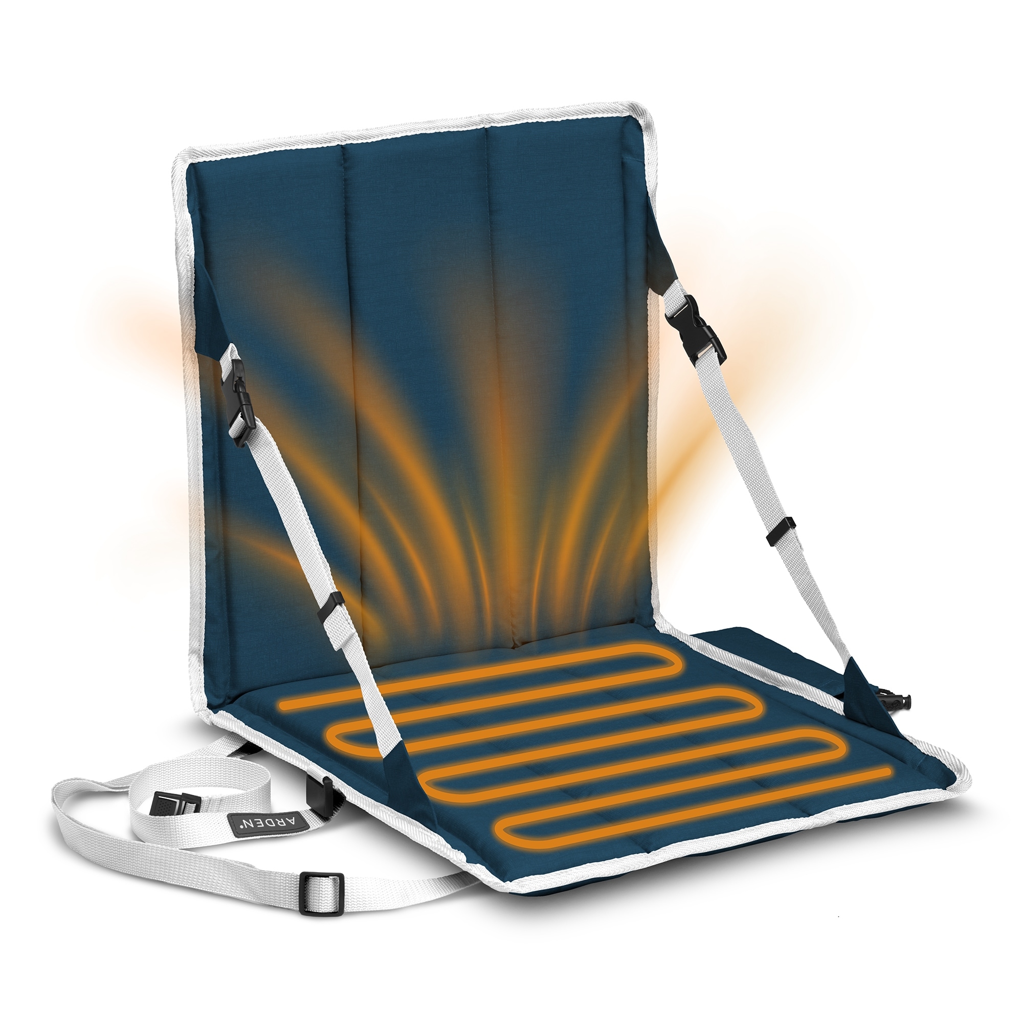 ARDEN Heated Stadium Seat, Foldable, Lightweight with Carrying Strap