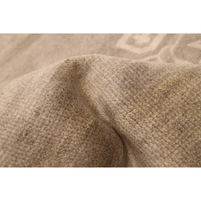 ECARPETGALLERY Hand-knotted Jules Serapi Sage Wool Rug - 7'9 x 10'1