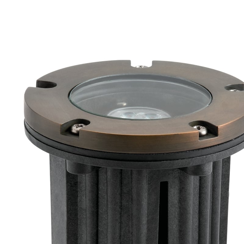 Kichler 15495 Single 5" Wide 12V In-Ground Well Light