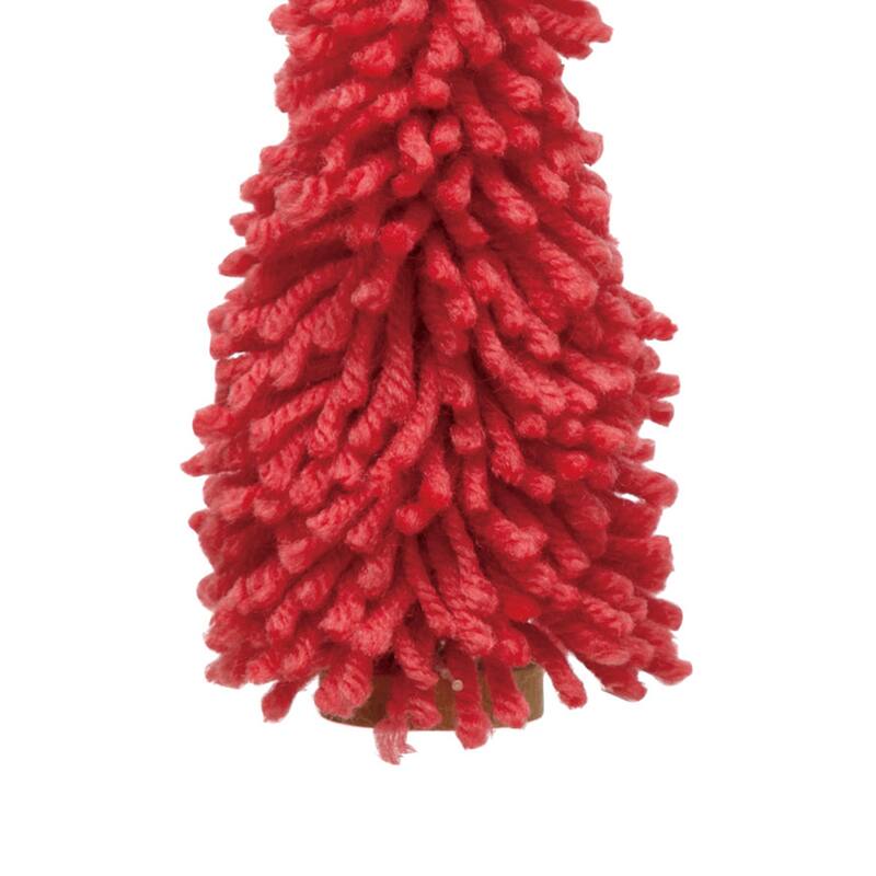 Fabric Yarn Tree with Wood Base