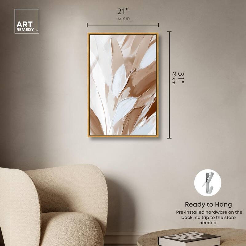 Fawn and Frost II Canvas by Art Remedy
