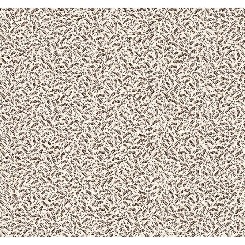 Seabrook Designs Cossette Nonwoven Unpasted Wallpaper - 27 in. W x 27 ft. L - Hickory Smoke