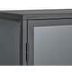 preview thumbnail 24 of 25, Rye Studio Cairyn Modern Glass and Metal Cabinet