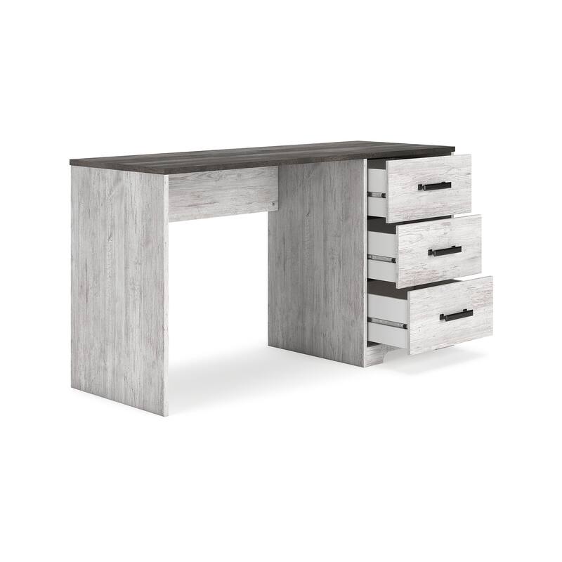 Signature Design by Ashley Shawburn White/Gray 54" Home Office Desk