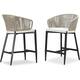 Option Grey-counter stool