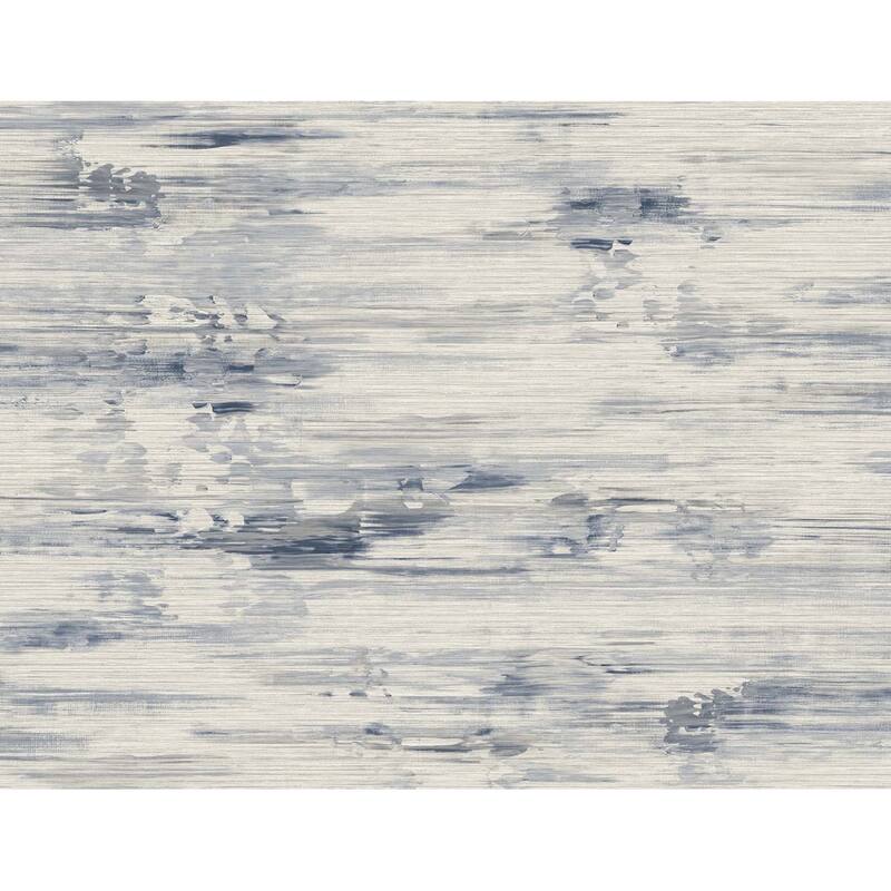Seabrook Designs Silk Mistral Embossed Vinyl Unpasted Wallpaper - 27 in. W x 27 ft. L - Bluff