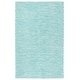 preview thumbnail 76 of 84, SAFAVIEH Handmade Flatweave Montauk Adrian Casual Cotton Rug 4' x 6' - Aqua/Ivory - Rectangle