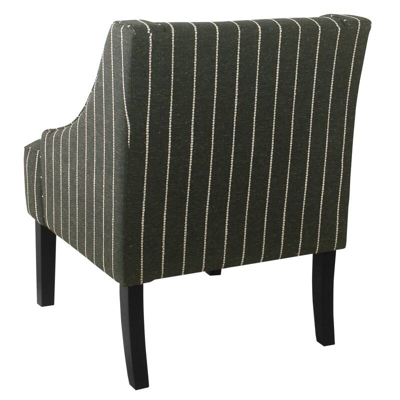 HomePop Classic Swoop Arm Accent Chair