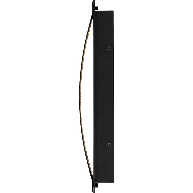 Earth Black LED Outdoor Wall Lantern from the Onyx Collection
