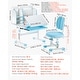 preview thumbnail 24 of 40, UIMOSO Kids Study Chair and Desk Set, Study Desk and Chair for Kids, Adjustable Height Kids Study Desk with Chair