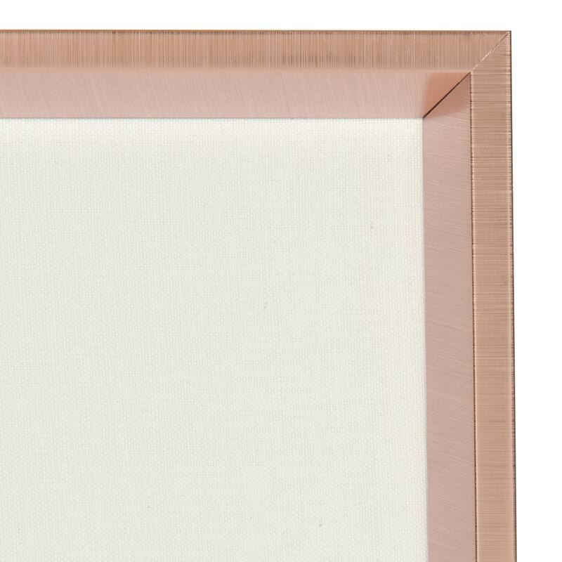 Kate and Laurel Calter Framed Linen Fabric Pinboard