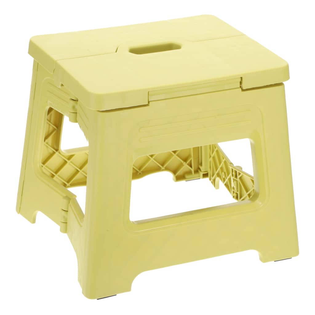 8" Folding Step Stool for Adults 88 lbs Capacity - 7.9 x 6.6 x 7.9inch