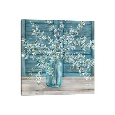 iCanvas "Shuttered Blossoms" by Carol Robinson Canvas Print