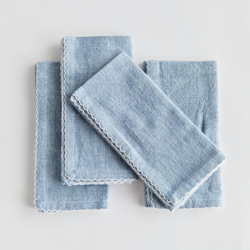 Blake Cotton Napkins, Set of 4