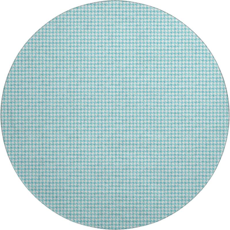 Premium Washable Super Soft Modern Houndstooth Mayfield Rug