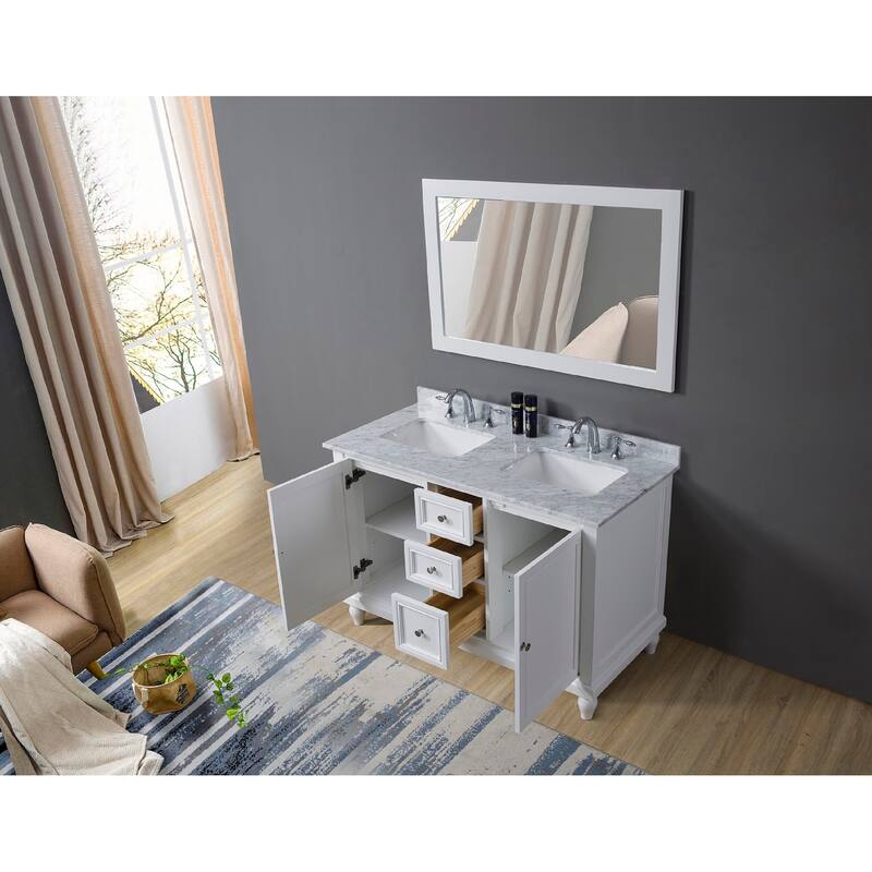 Classic 48 in. Vanity in White