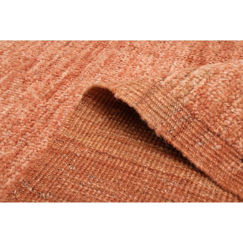 ECARPETGALLERY Hand-knotted Pak Finest Marrakesh Copper Wool Rug - 8'4 x 10'1