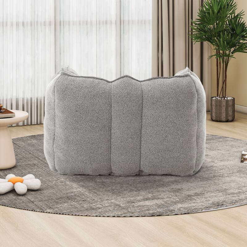 Lazy Bean Bag Couch Chairs for Adults with Ottoman