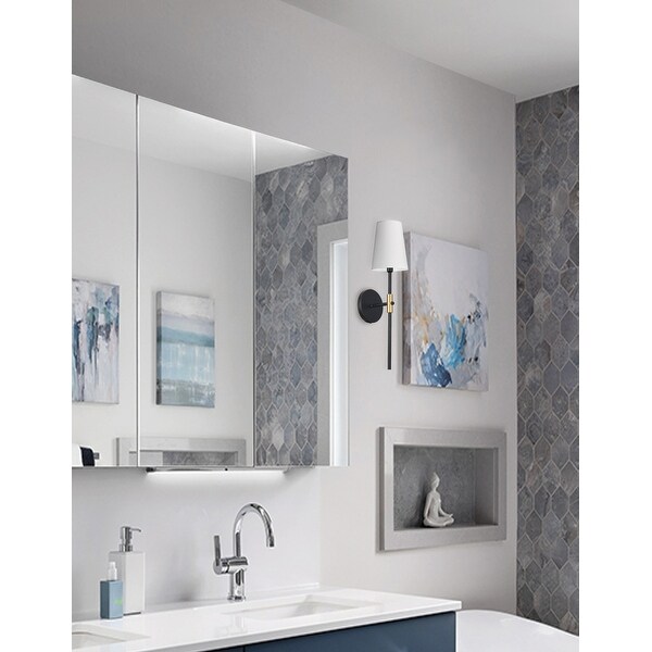 Dainolite Cinthia 1 Light Wall Sconce with Shade On Sale Bed Bath Beyond 41316175